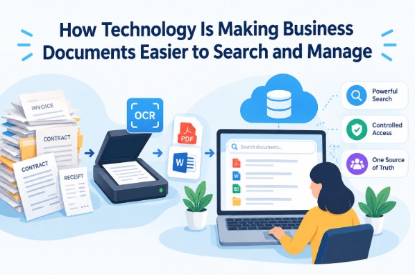 How Technology Is Making Business Documents Easier to Search and Manage