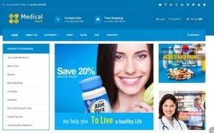 Online Medical Store Script