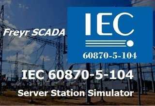 IEC 60870-5-104 Protocol RTU Server Simulator