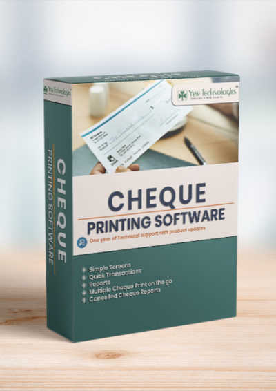 Yewtec Cheque Printing